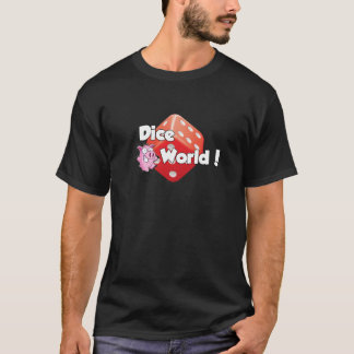 Dice World. T-shirt