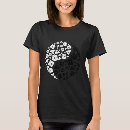 Dice Yin Yang T-shirt (Voorkant)