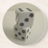 Dice Zandsteen Onderzetter (Voorkant)