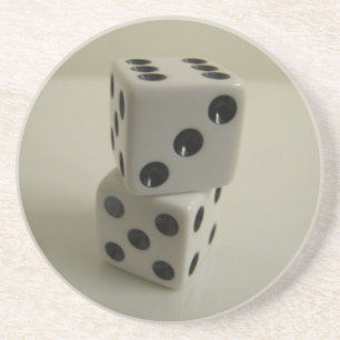 Dice Zandsteen Onderzetter