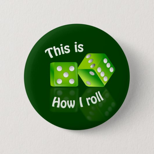 Dices-knop Ronde Button 5,7 Cm (Voorkant)