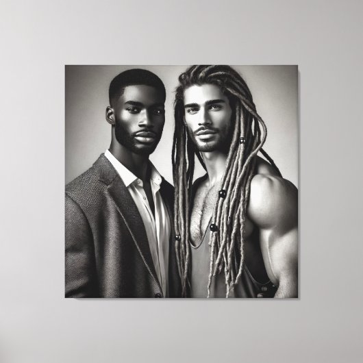 Dichotomie onthuld canvas afdruk (Voorkant)