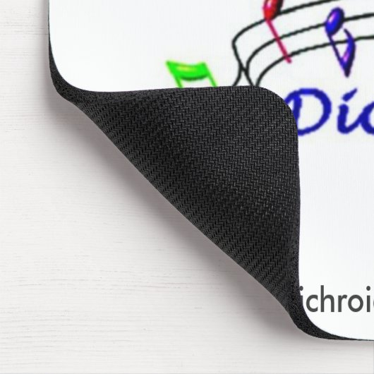 Dichroomglas Mousepad Muismat (Hoek)