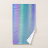 Dichroomkleurige regenboogkleuren bad handdoek (Handdoek)