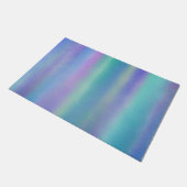 Dichroomkleurige regenboogkleuren deurmat (Schuin)