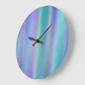 Dichroomkleurige regenboogkleuren grote klok (Hoek)
