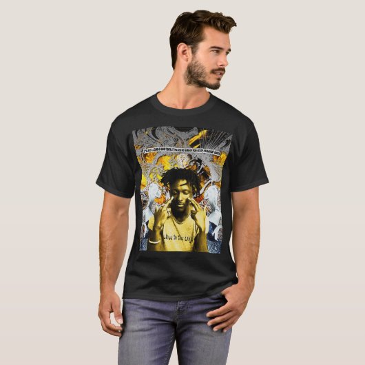 Dicht bij de rand t-shirt (Voorkant volledig)