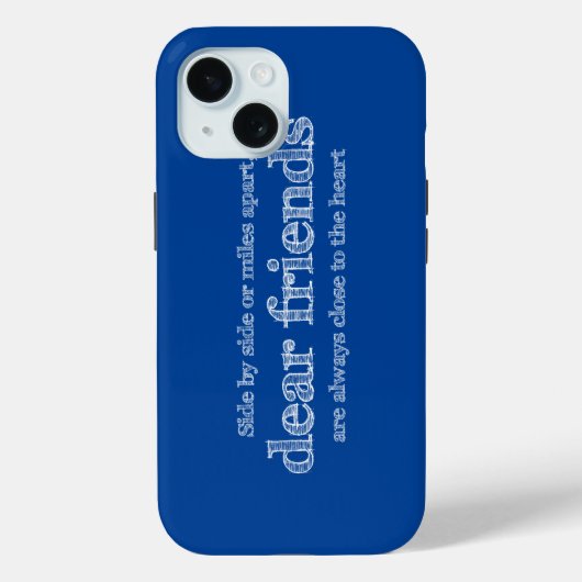 Dicht bij het hart Case-Mate iPhone case (Achterkant)