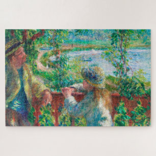 Dicht bij het meer door Renoir Impressionist Paint Legpuzzel
