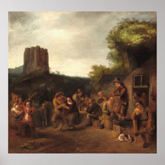 Dicht bij het Poster Inn - C. van Renesse Fine Art (Voorkant)