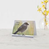 Dicht bij mijn Hart en Gebeden - Denk aan Jou Kaart (Gele Bloem)