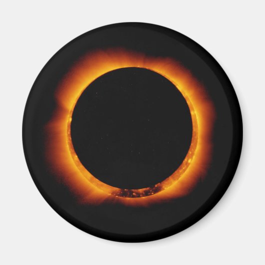 Dicht bij totale zonnecrisis magneet (Voorkant)