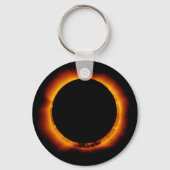 Dicht bij totale zonnecrisis sleutelhanger (Voorkant)