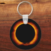 Dicht bij totale zonnecrisis sleutelhanger (Voorkant)