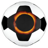 Dicht bij totale zonnecrisis voetbal (Gedraaid)