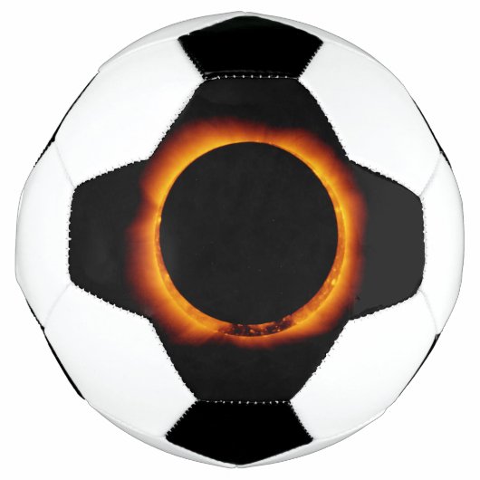 Dicht bij totale zonnecrisis voetbal (Voorkant)