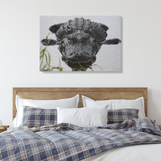 Dicht en persoonlijk canvas afdruk (Insitu (Slaapkamer))