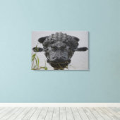 Dicht en persoonlijk canvas afdruk (Insitu (Houten vloer))