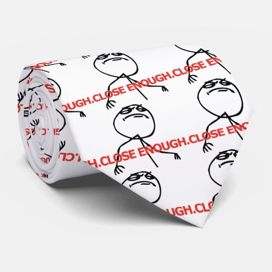 Dicht genoeg stropdas (Opgerold)