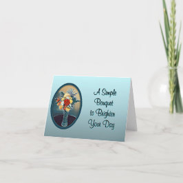 Dicht in mijn hart en in mijn gebeden notitiekaartje