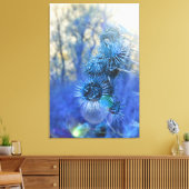 Dicht in Paars Canvas Afdruk (Insitu (Woonkamer))
