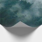 Dichtbevolkt landschap met bosbos in de  van de hi cadeaupapier (Hoek)