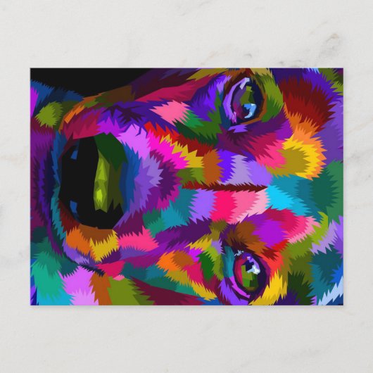 dichtbij Dachshund Feestdagenkaart (Voorkant)