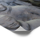 Dichtbij het Terracottaleger in Xi'an Poster (Hoek)