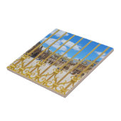 Dichtbij Versailles Palace door de poort Tegeltje (Zijkant)