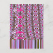 Dichte en ingewikkelde Abstracte patroonkunst afdr Briefkaart (Voorkant)