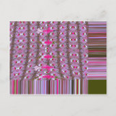 Dichte en ingewikkelde Abstracte patroonkunst afdr Briefkaart (Voorkant)