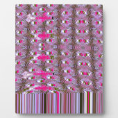 Dichte en ingewikkelde Abstracte patroonkunst afdr Fotoplaat (Voorkant)