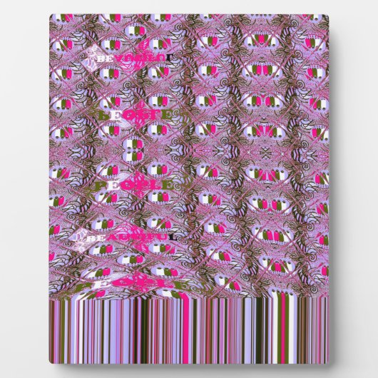 Dichte en ingewikkelde Abstracte patroonkunst afdr Fotoplaat (Voorkant)