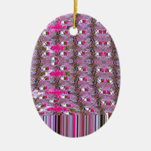 Dichte en ingewikkelde Abstracte patroonkunst afdr Keramisch Ornament