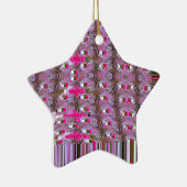 Dichte en ingewikkelde Abstracte patroonkunst afdr Keramisch Ornament (Rechts)