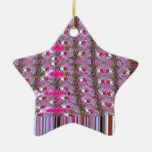 Dichte en ingewikkelde Abstracte patroonkunst afdr Keramisch Ornament (Voorkant)