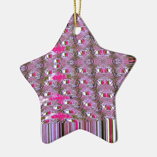 Dichte en ingewikkelde Abstracte patroonkunst afdr Keramisch Ornament (Links)