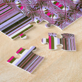 Dichte en ingewikkelde Abstracte patroonkunst afdr Legpuzzel (Zijkant)