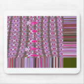 Dichte en ingewikkelde Abstracte patroonkunst afdr Muismat (Voorkant)