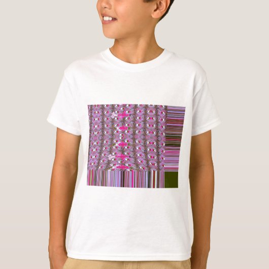 Dichte en ingewikkelde Abstracte patroonkunst afdr T-shirt (Voorkant)