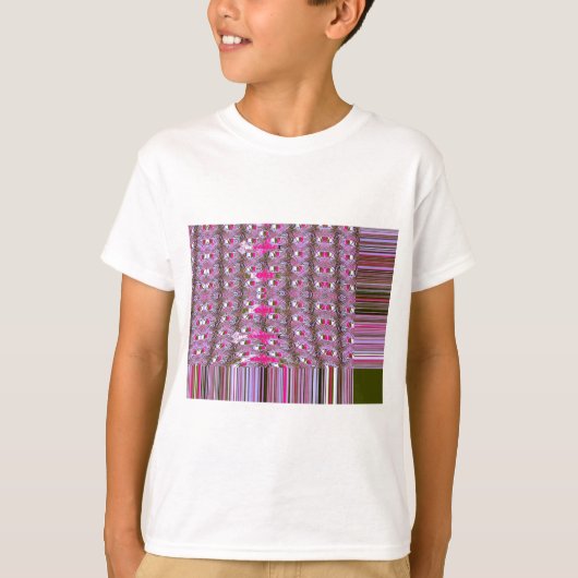 Dichte en ingewikkelde Abstracte patroonkunst afdr T-shirt (Voorkant)