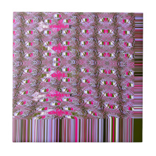 Dichte en ingewikkelde Abstracte patroonkunst afdr Tegeltje