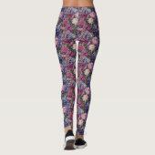 Dichte Engelse Tuin Bloemstuk Leggings (Achterkant)