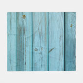 Dichte foto van groene planken fleece deken (Voorkant (Horizontaal))