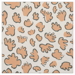 Dichte organische terrazzo | Abstract gedempte abr Stof