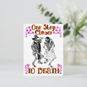 Dichter bij de dood briefkaart (Staand voorkant)