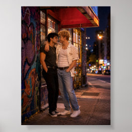 Dichter bij de muziek | Gay Art Project Poster