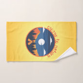 Dichter bij de natuur bad handdoek (Handdoek)