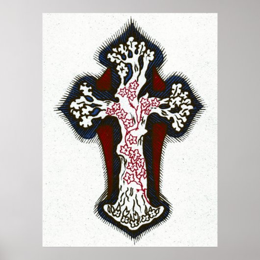 Dichter bij mijn God bij het Kruis Poster (Voorkant)