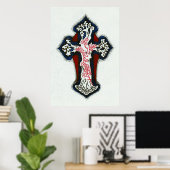 Dichter bij mijn God bij het Kruis Poster (Thuiskantoor)